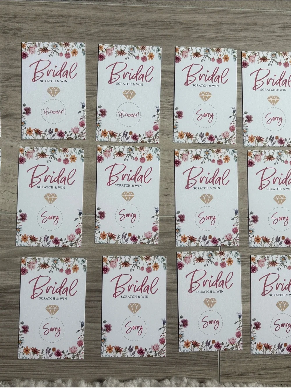 None bridal scratch
